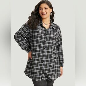 NWT Bloomchic Tunic Buttonup